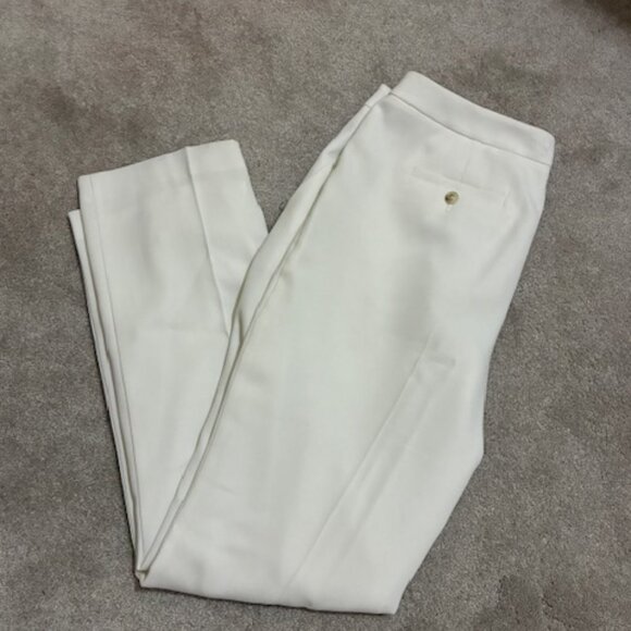 Karl Lagerfeld Paris White Dress Pants – Effortless Glamour Meets Luxe Comfort - Picture 1 of 7